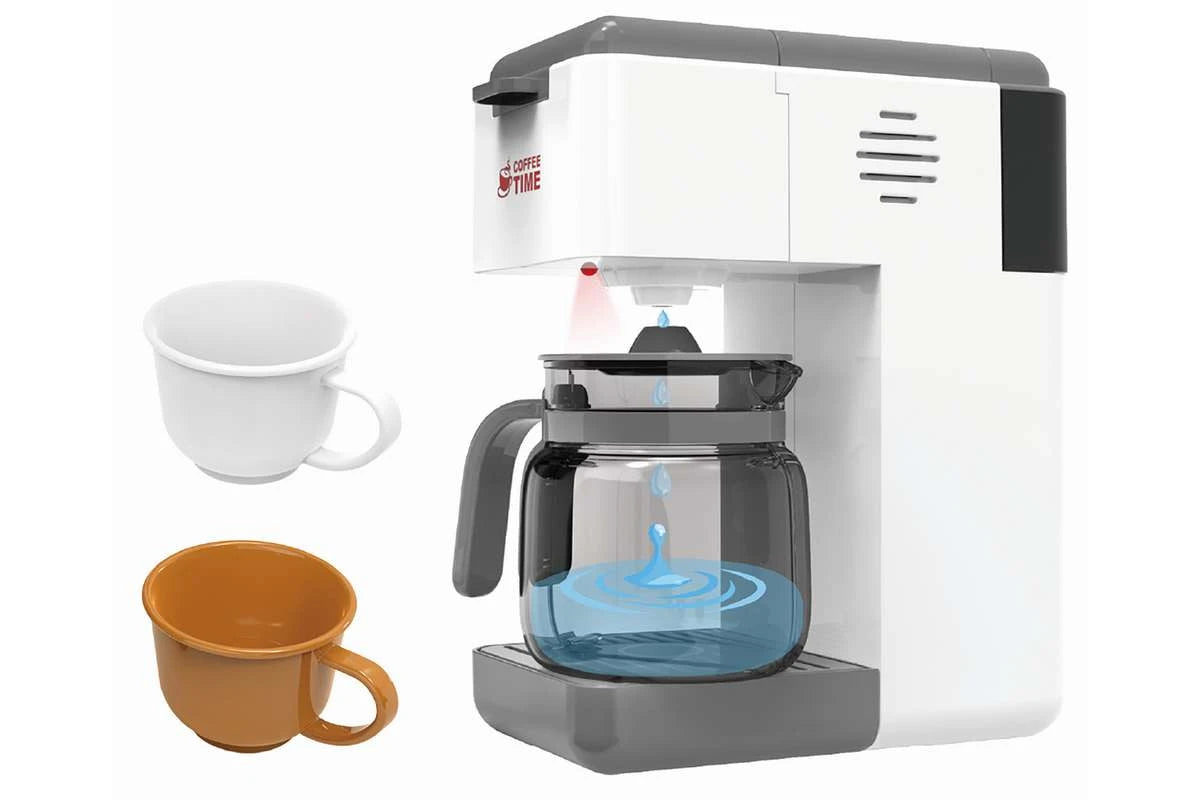 TEGOLE Kaffemaskine elektrisk m/tilbehør i æske 32x10x23c