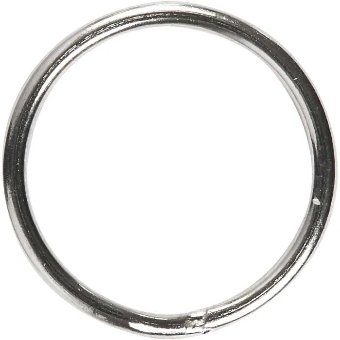 Nøglering 15 mm. 10 stk.