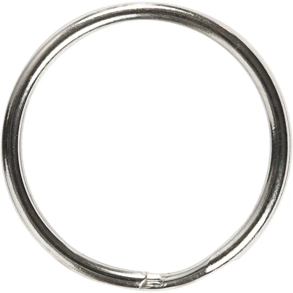 Nøglering 1 Pk., 8 Stk., Diam. 25 mm
