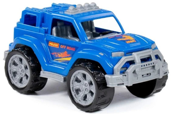 POLESIE Jeep 27,2x15,3x14,1cm i net, blå