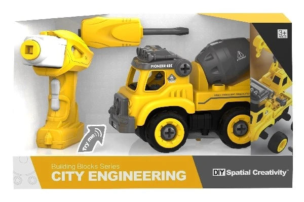 CONTRUCK Cement mixer R/C DIY with sound