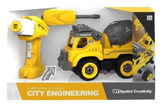 CONTRUCK Cement mixer R/C DIY with sound