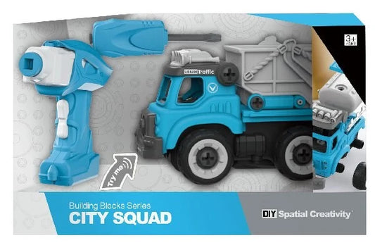 CONTRUCK Truck with lad R/C DIY with sound