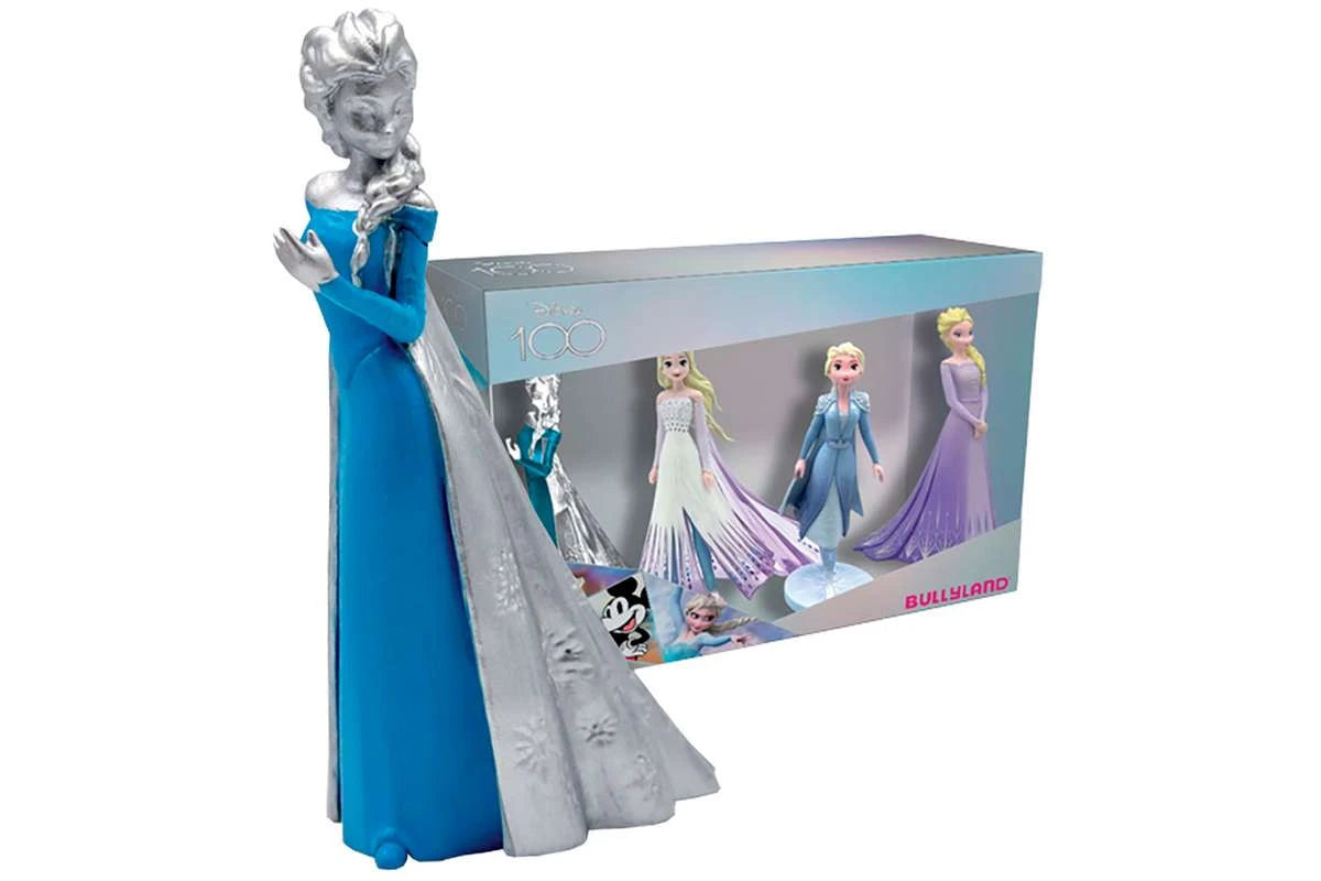 Bullyland WD 100 års Platinium Frozen gaveæske 4 figurer