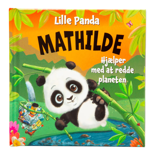 Mathilde hjælper lille panda