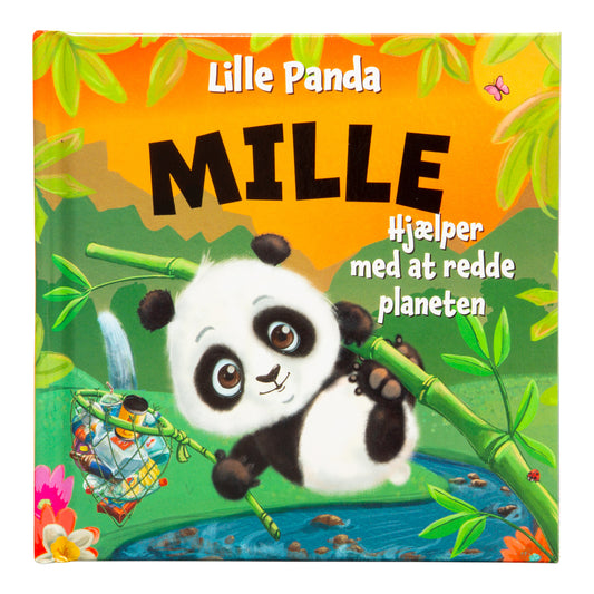 Mille hjælper lille panda