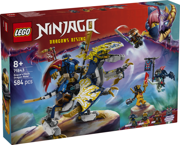 LEGO Ninjago Rogues drageflyver-mech 71843