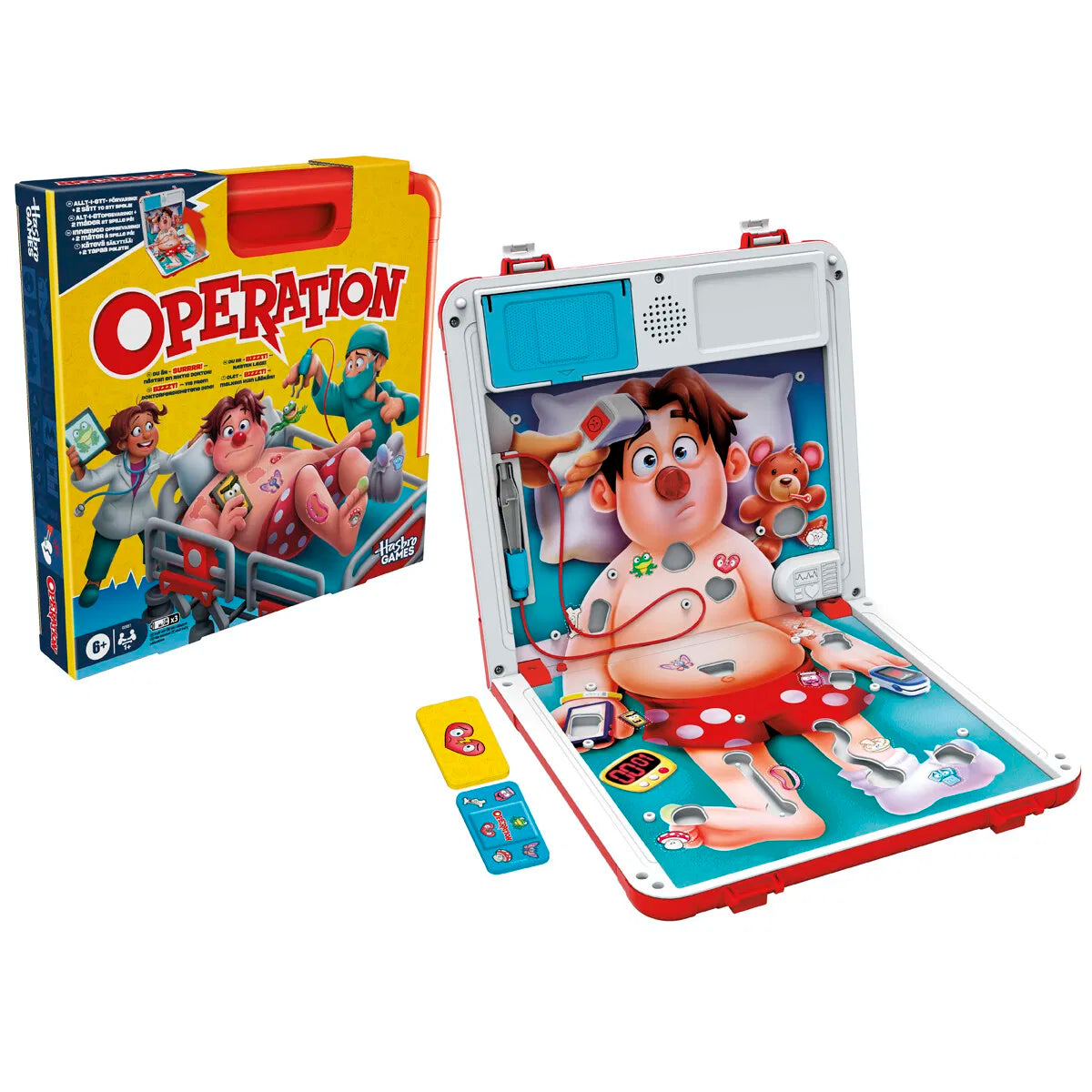 Hasbro Games Operation DK/NO/SE/FI