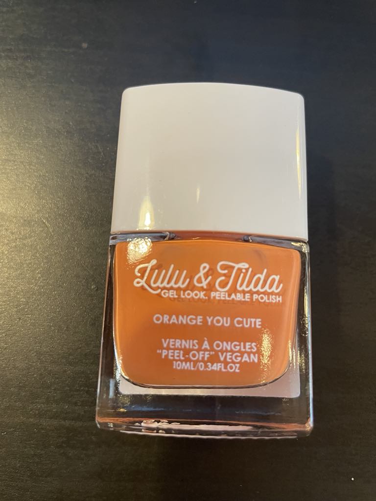Peel off neglelak Orange you cute