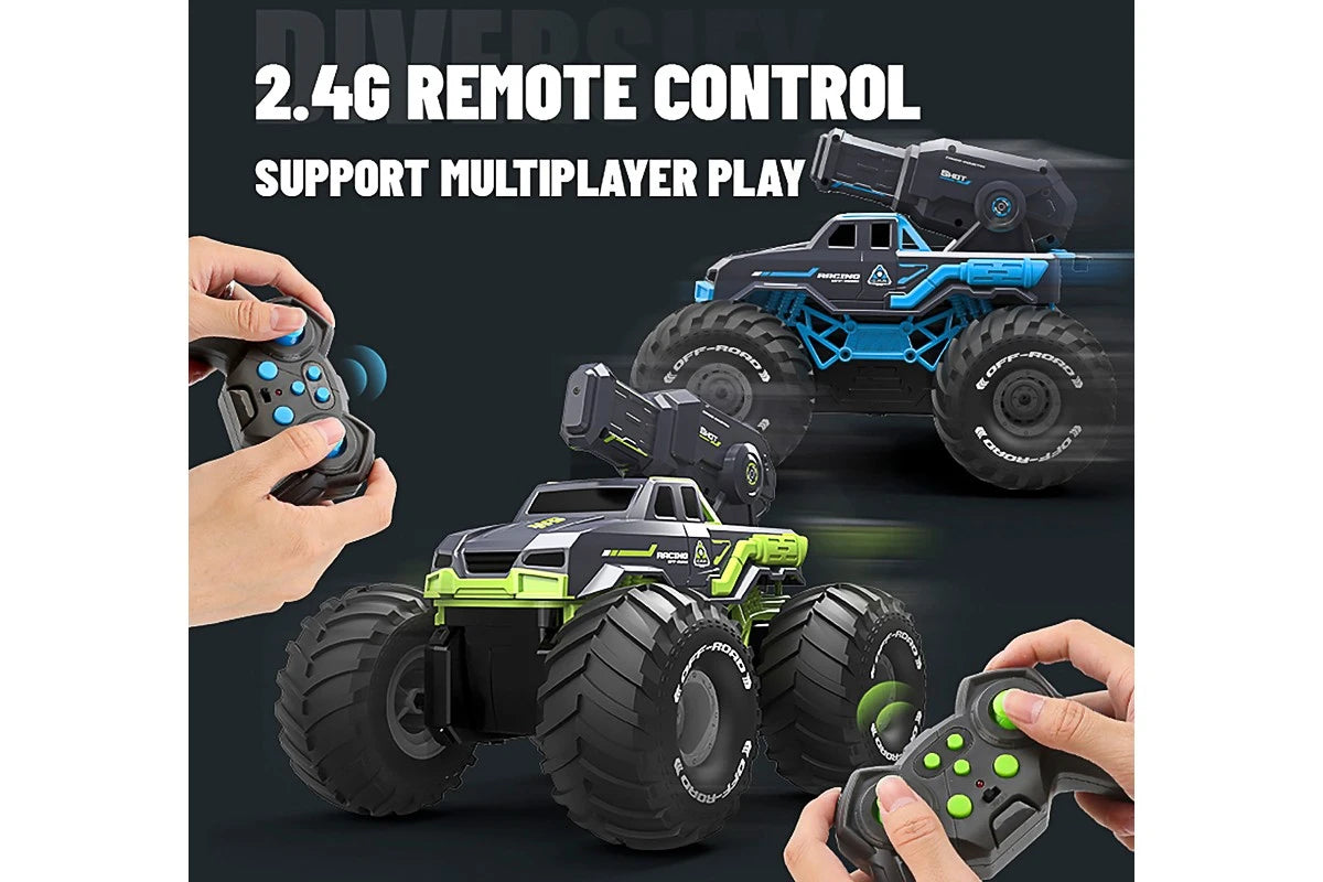 TEC-TOY Water Shooting R/C car 2,4GHz, 7,4V 500mAh, green