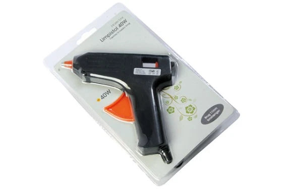 HOBBY LINE Limpistol til Ø11mm limstænger, 40W sort