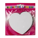 Artino Magnetisk lærrede 4stk. hjerte 10cm