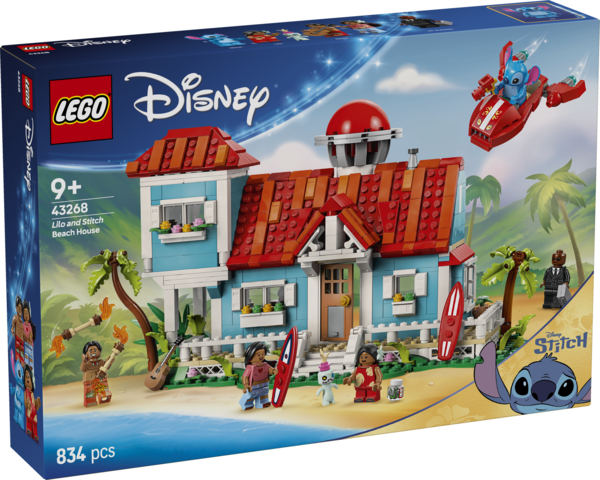 LEGO Disney Strandhuset fra Lilo og Stitch 43268