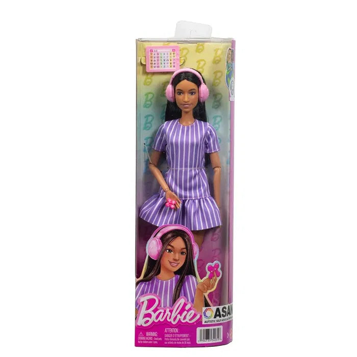 Barbie Fashionista Dukke Striber (Autismebevidsthed)