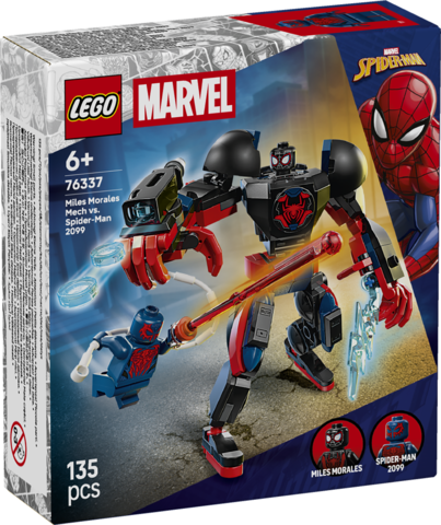 LEGO Marvel Miles Morales-mech mod Spiderman 76337