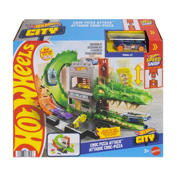 Hot Wheels City Nemesis Crocodile Pizzeria