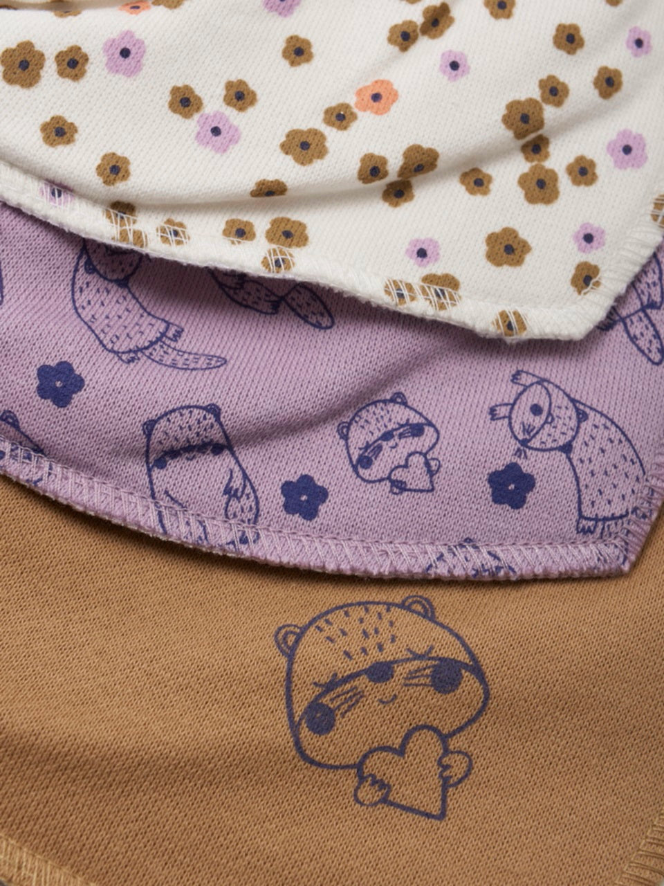 Pippi bandana hagesmæk 3 pk