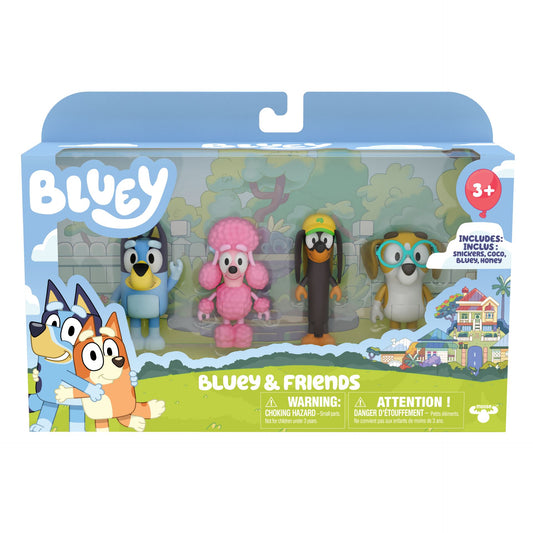 Bluey S3 Figurpakke – Friends 4 PK