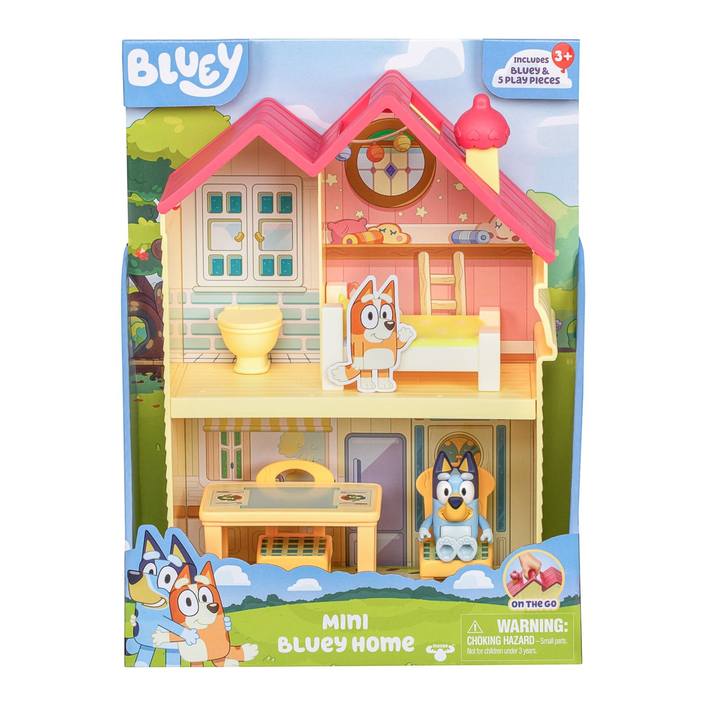 Bluey Mini familiehus
