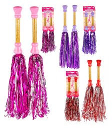 4-GIRLZ GLITTER POM-POMS