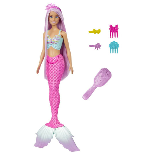 Barbie havfrue med langt hår