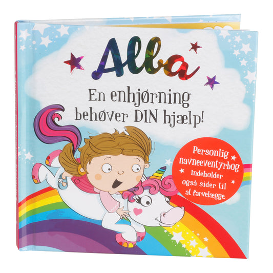 Alba en enhjørning behøver din hjælp
