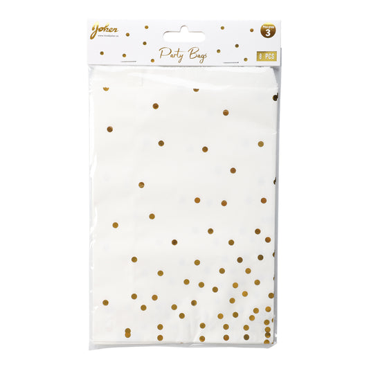 Slikposer med guldprikker