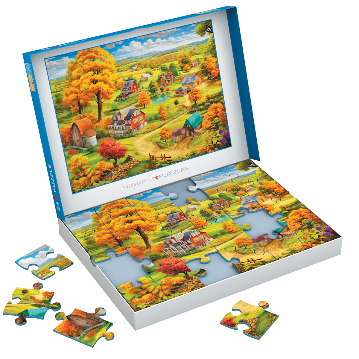 Eurographics Puslespil Peaceful Living 24 brikker