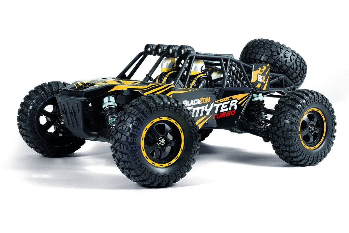 BLACKZON Smyter DB Turbo 1/12 4WD 3S Brushless - Yellow (Kun til afhentning i Butikken)