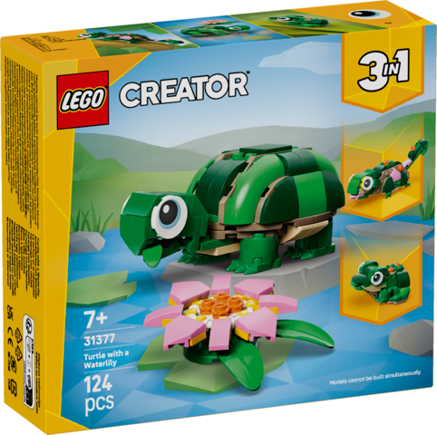 LEGO Creator Skildpadde med åkandeblomst 31377