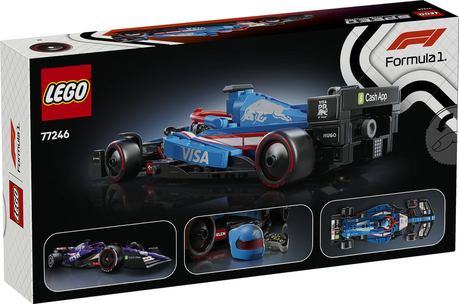LEGO speed champions Visa Cash App RB VCARB 01 F1®-racerbil