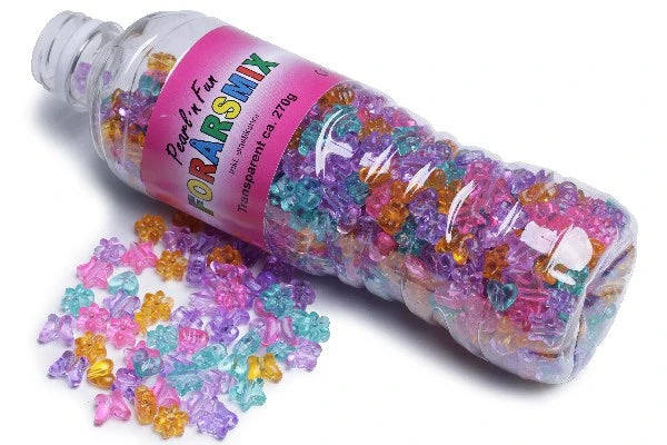 Pearl'n Fun Forårsmix Transpatent ca. 270 gr.