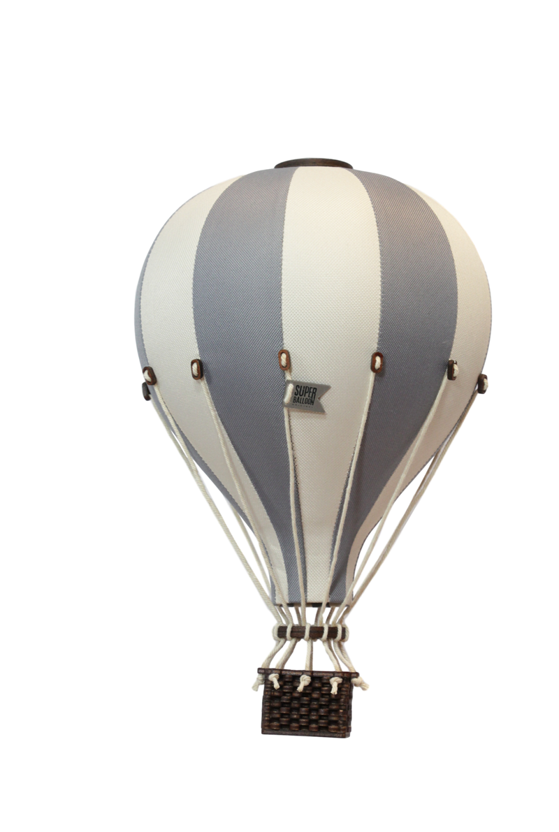 Luftballon mørkegrå/creme Medium