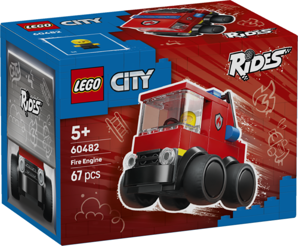 LEGO City Rides Motorer – Brandbil 60482