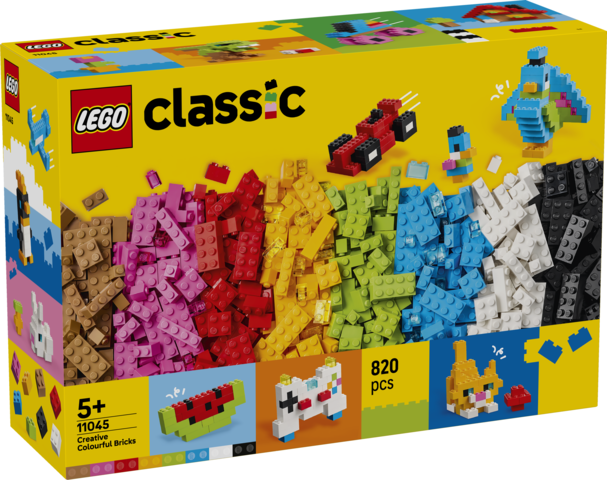 LEGO Kreative farverige klodser 11045