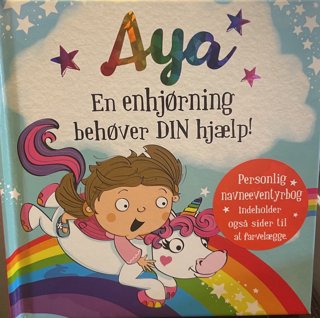 Aya en enhjørning behøver din hjælp