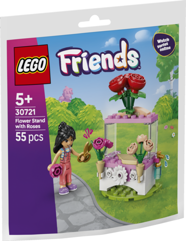 LEGO Friends Blomsterbod med roser 30721