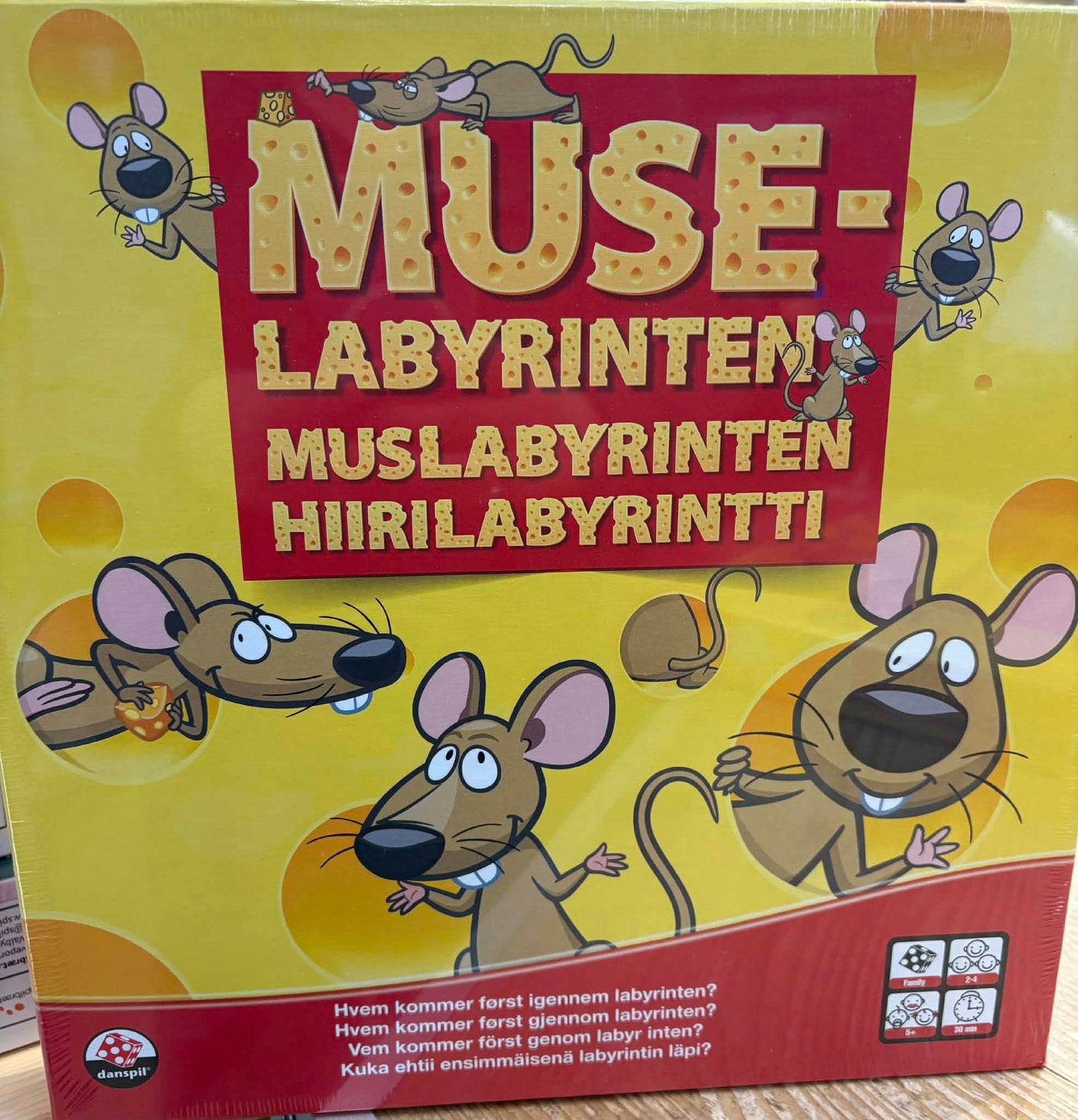 DANSPIL Muselabyrinten