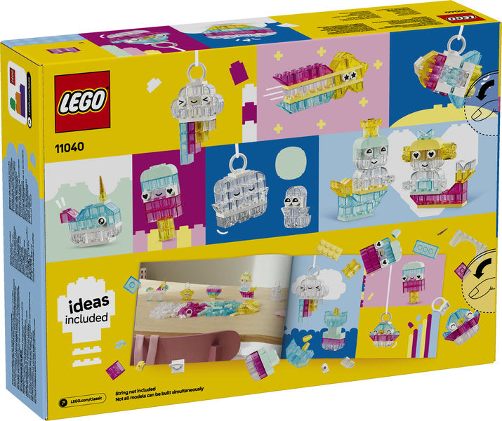 LEGO Classic Magiske gennemsigtige klodser 11040