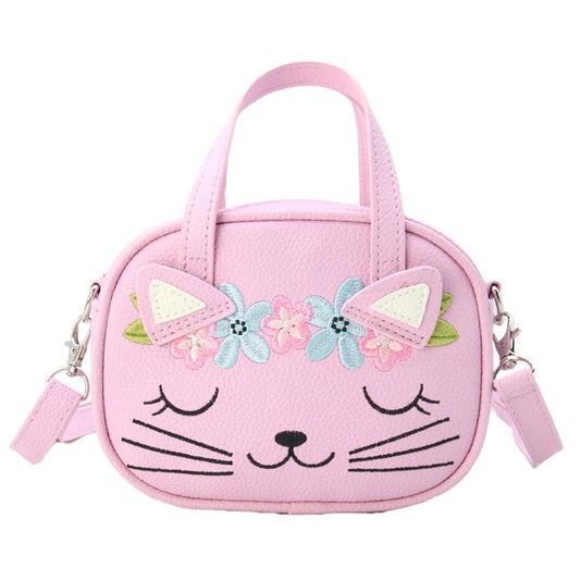 🐱 Tinka Pretty Purse – Kat Rosa med Broderi 💖✨