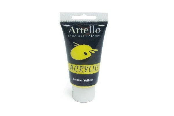 Akryl maling 75ml Lemon Yellow