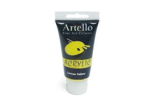 Akryl maling 75ml Lemon Yellow