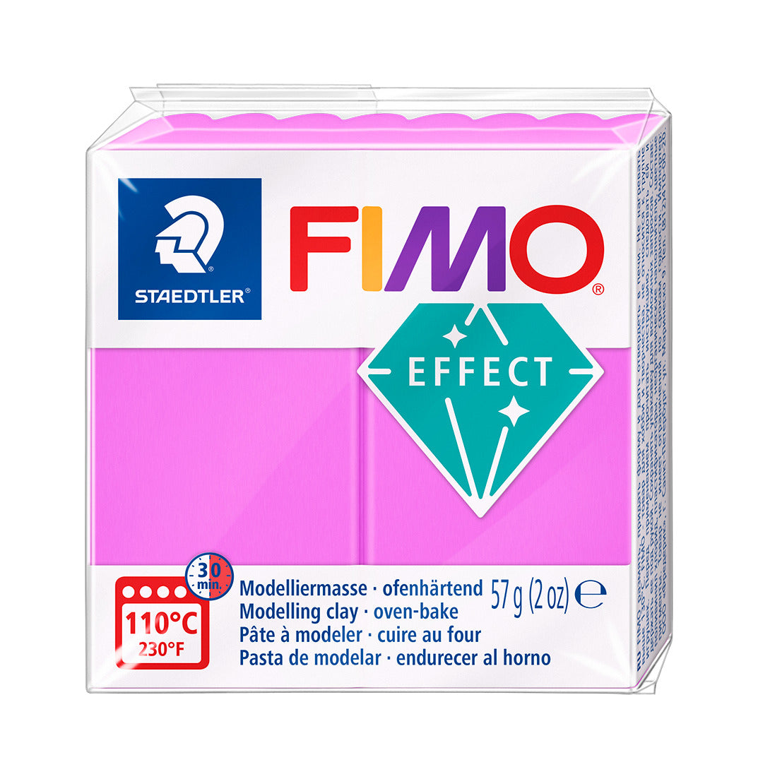 FIMO effect neon lilla