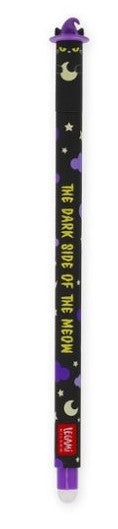 Erasable gel pen halloween sort heks