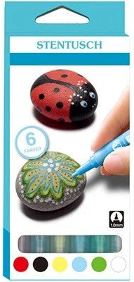 Sten Tusch 6 stk. ass.