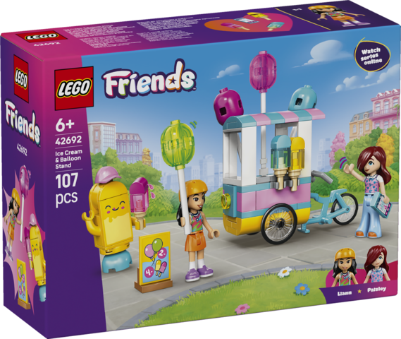 LEGO Friends Is- og ballonbod 42692