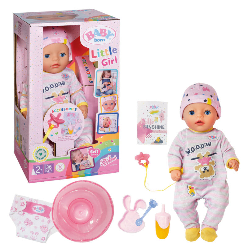BABY born Lille Pige Dukke 36 cm