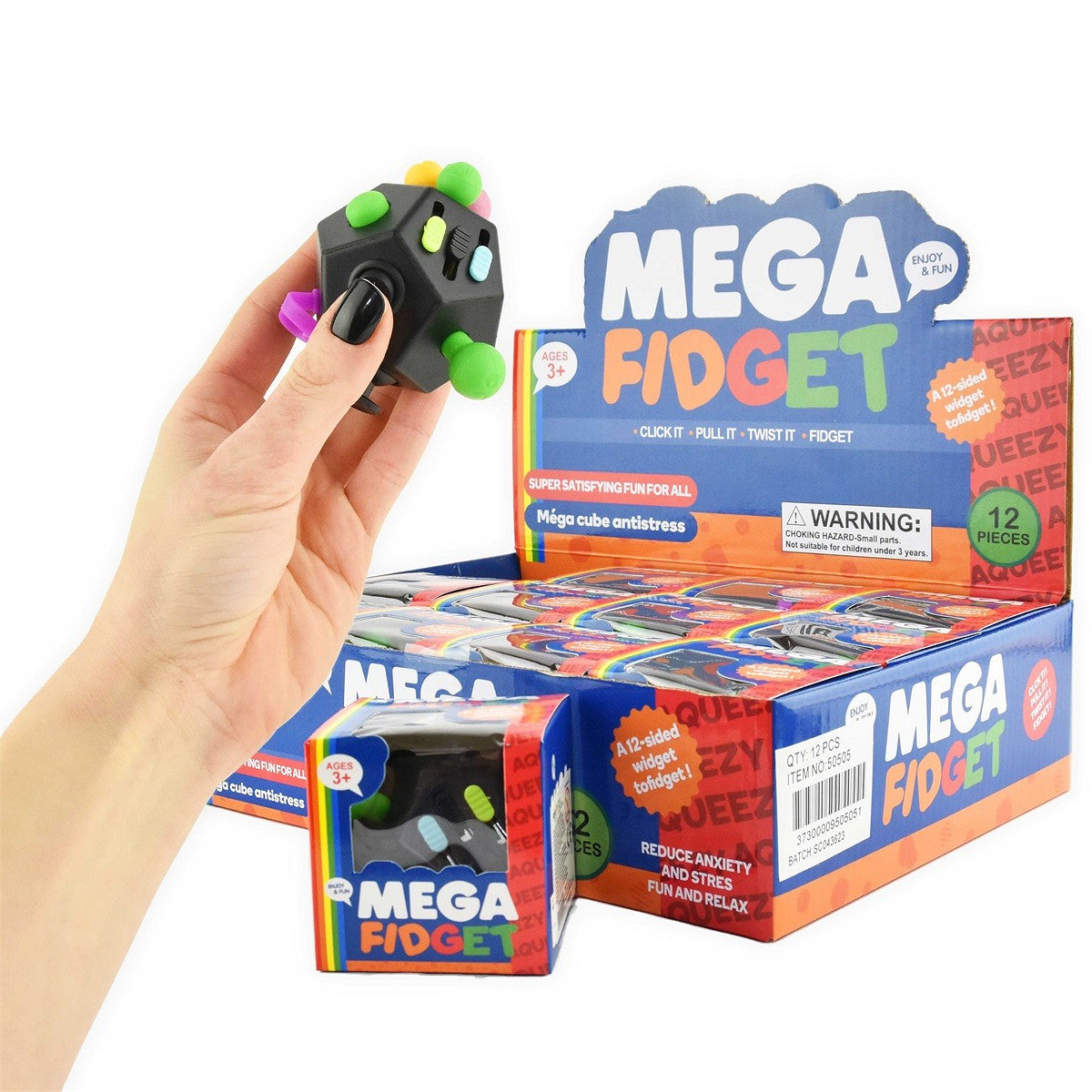 Multi Fidget Toy 8 cm.