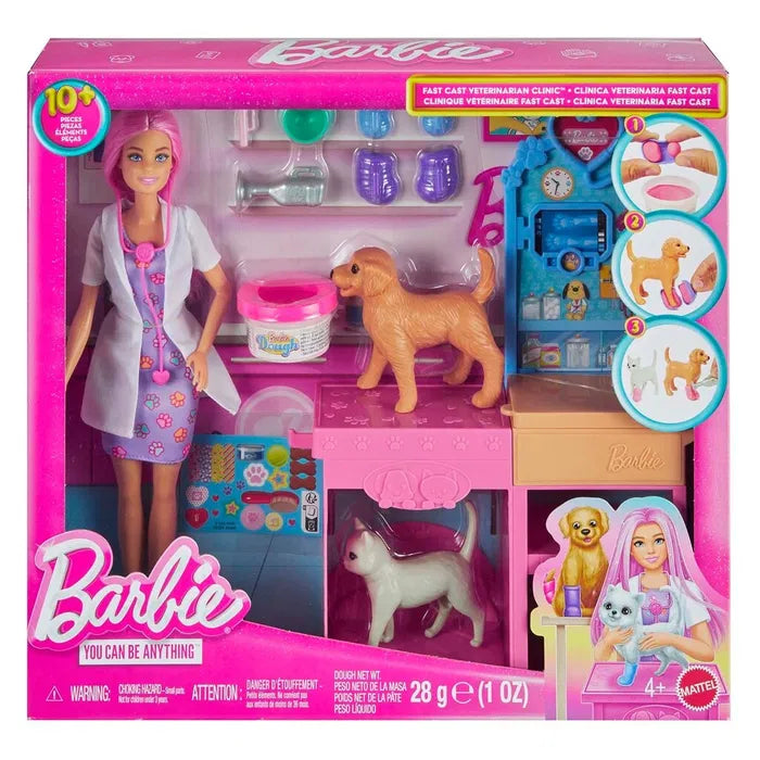 Barbie Fast Cast Dyreklinik