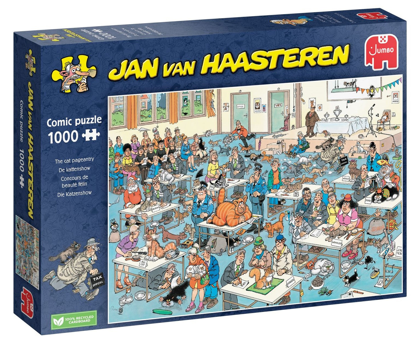 Jan Van Haasteren Katteshow 1000 Brikker